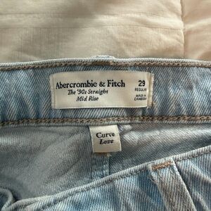 Abercrombie & Fitch Light Wash Denim